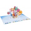 Balloons Explosion Pop Up Card