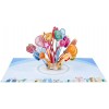 Balloons Explosion Pop Up Card