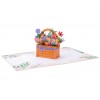 Flower Basket Pop Up Card