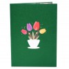 Tulips pop-up card