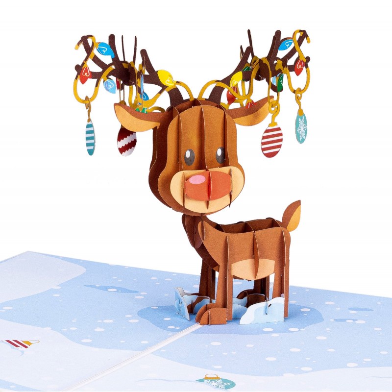 Reindeer Ornament Po...