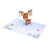 Reindeer Ornament Pop Up Christmas Card…
