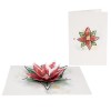 Christmas pop-up Note Cards, Assorted 5 Pack | 3.5